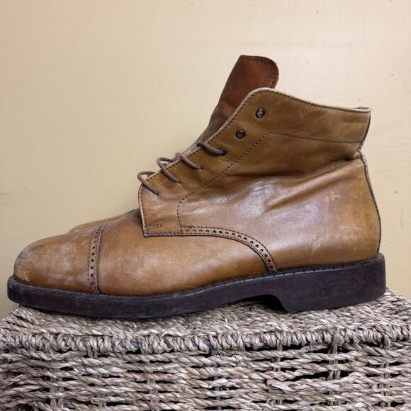 Toschi cap toe Ankle Boots Men size 10 in Fair condition main image 7